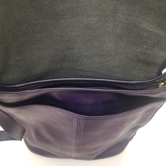 Coach Crossbody Bag in Dark Purple - Picture 11 of 13